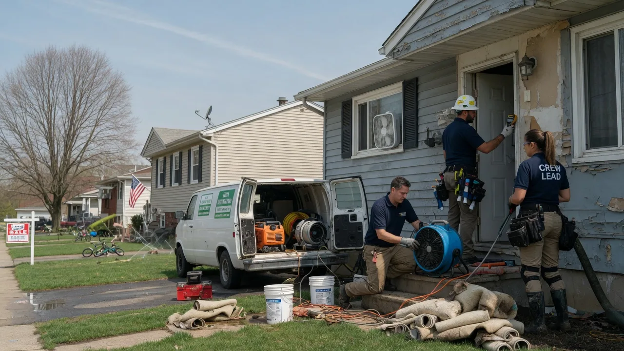 Flood Cleanup in Nokomis, IL near me